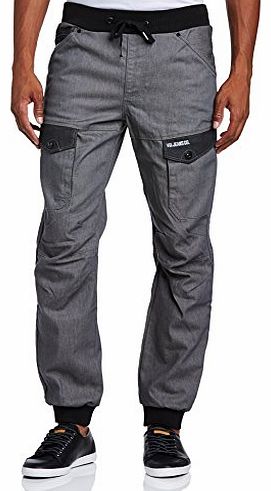 VOI  Jeans Mens Warrior 041 Tapered Jeans, Grey, W32/L32 (Manufacturer Size:32 Regular)