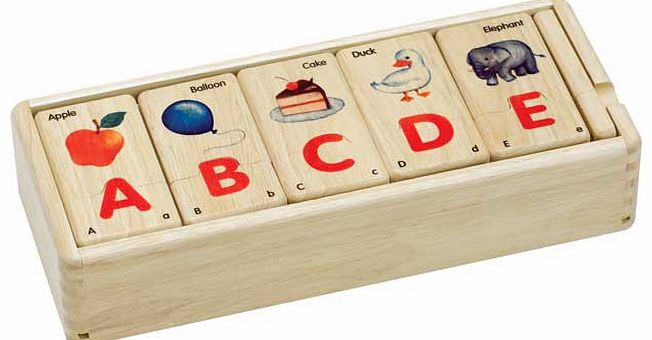 Voila Alphabet Wooden Jigsaw - Capital Letters