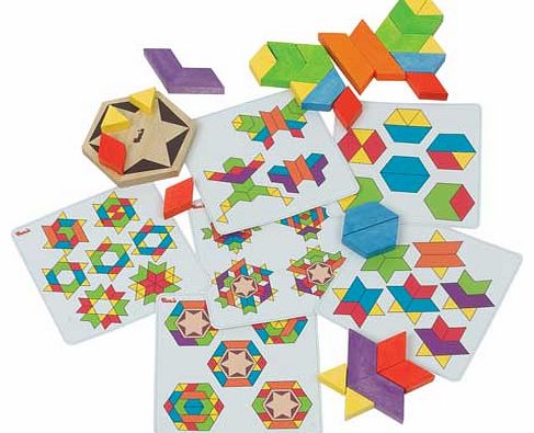 Voila Wooden Kaleido Shape Making Game