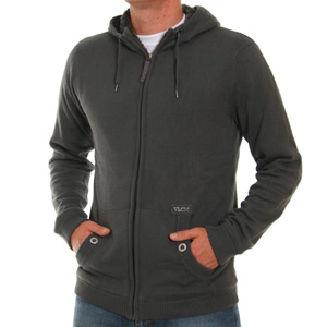Volcom Alvared Hooded zip knit - Shadow Grey