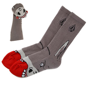 Volcom Bandito Sock Puppet Socks - Brown
