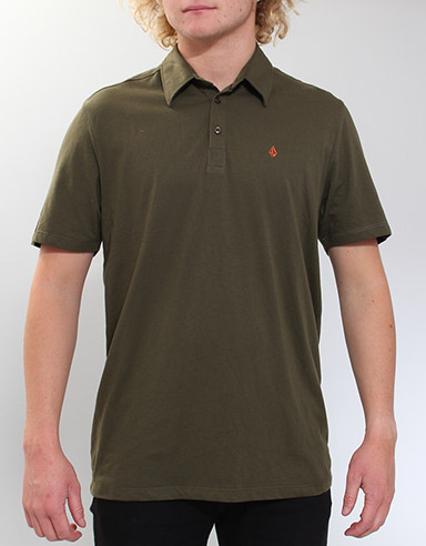 Volcom Bangout Polo shirt - Drab Olive