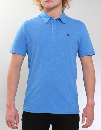 Bangout Slub Polo shirt - Regatta Blue