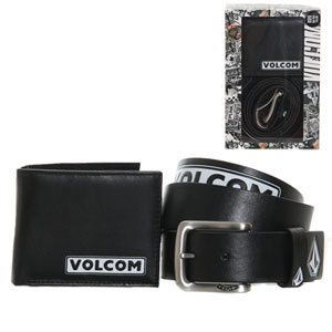 Volcom Belt Wallet Set Gift set - Black