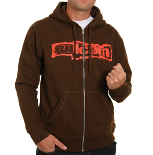 Volcom Block Font Zip hoody