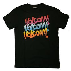 Volcom Boys Hot Rod T-Shirt - Black