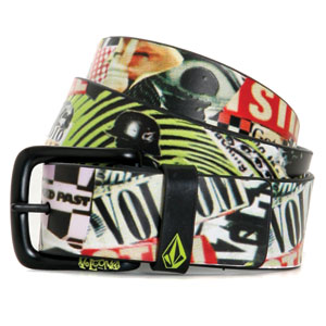 Volcom Collage Leather belt