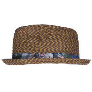 Condor Brimmed Straw hat - Brown