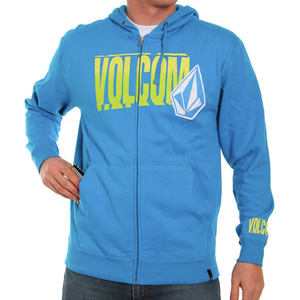 Volcom Corpy Corp Zip Hoody - Blue
