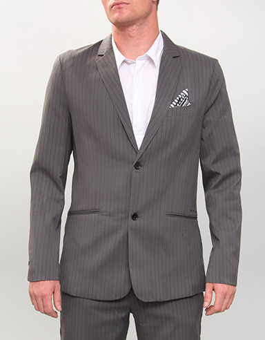 Volcom Daper Stone Suit - Dark Grey