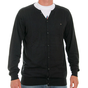 Volcom Double Time Henley cardigan - Black