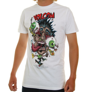 Volcom FA Jamie Brown Tee shirt - White