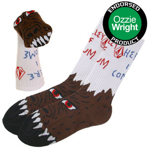 FA Ozzie Wright Socks - Brown