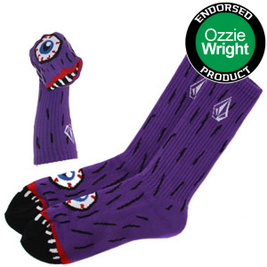 Volcom FA Ozzie Wright Socks - Purple