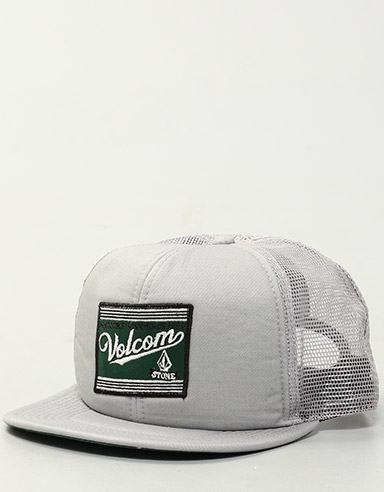 Volcom Industry Cheese Snap back trucker - Grey