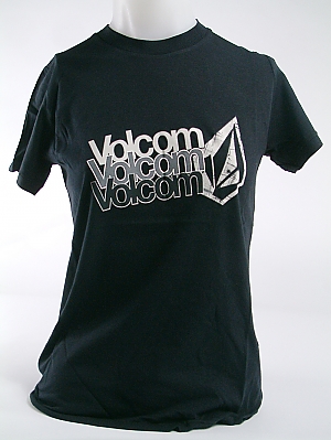 Volcom Ladies 3COM SS B503850001 - BLK