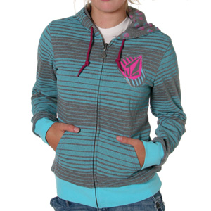 Circle Stone Reversible zip hoody