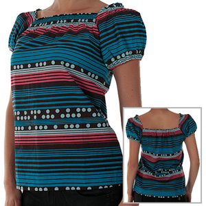 Volcom Ladies Dot Dot Dash Lightweight top