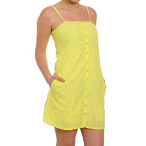 Volcom Ladies Mystery Dance Dress - Yellow