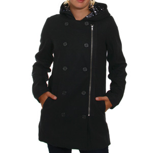 Northbound Hooded Peacoat