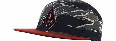Volcom Layer JFit Youth Hat - Blood Red
