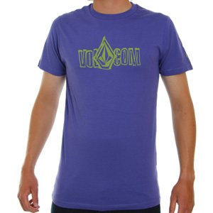 Volcom Liner Tee shirt - Purple