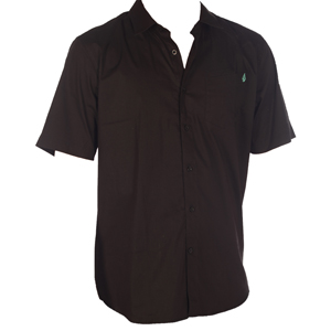 Mens Volcom X Factor Solid Short Sleeve Shirt.