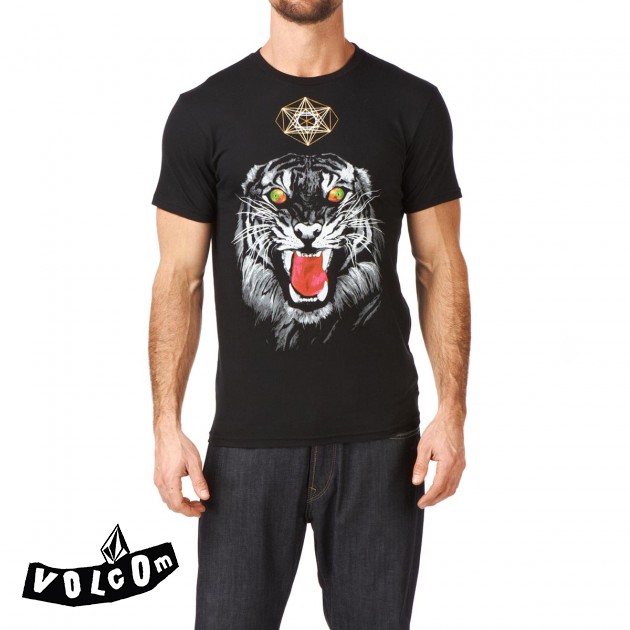 Volcom Mens Volcom Audrey Erickson T-Shirt - Black