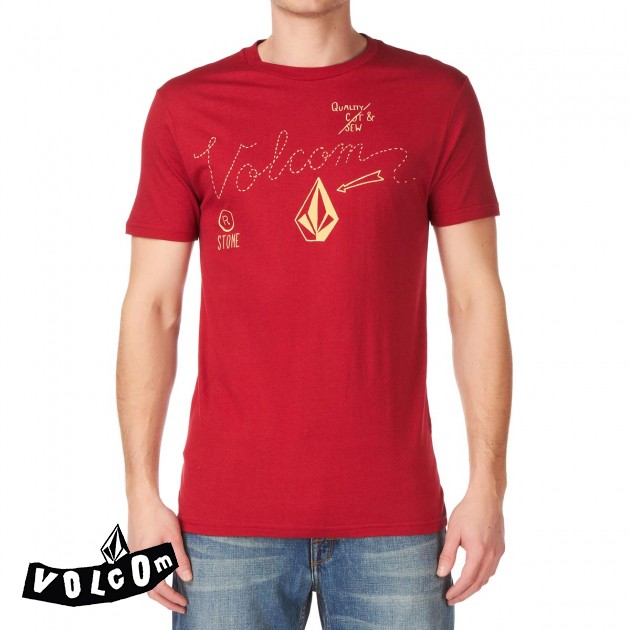 Volcom Mens Volcom Constant Changes Slim T-Shirt -