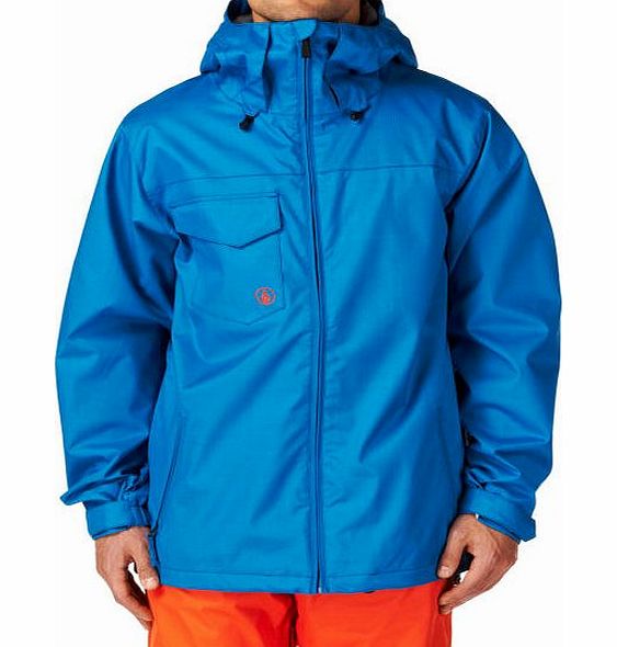 Volcom Mens Volcom Forest Snow Jacket - Blue