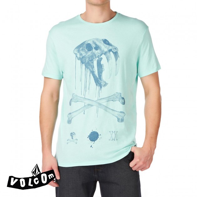 Volcom Mens Volcom Luke Morrell T-Shirt - Island Green