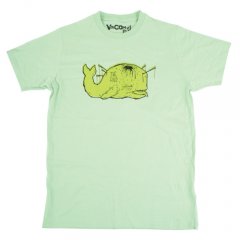 Mens volcom Mike Sieben Fa Tee Pistachio