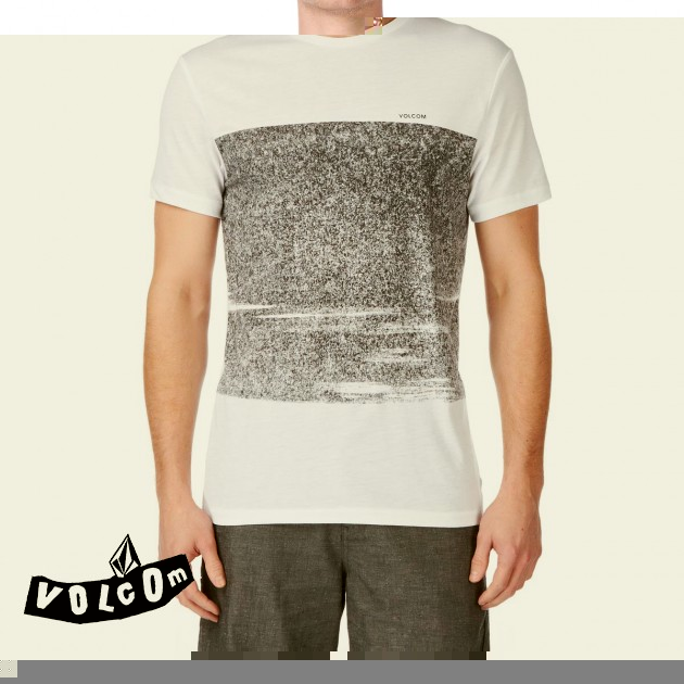 Volcom Mens Volcom Narrative T-Shirt - White