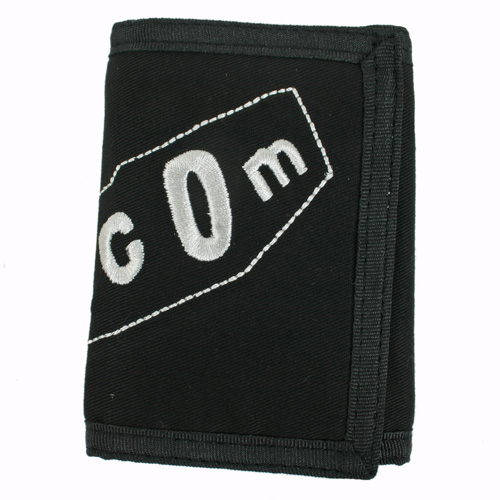 Volcom Mens Volcom Pistol Cloth Wallet Black