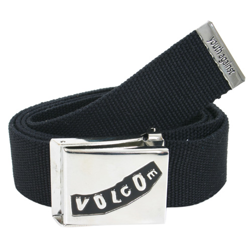 Volcom Mens Volcom Pistol Web Belt Black