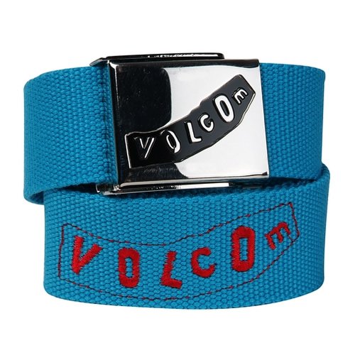 Volcom Mens Volcom Pistol Web Belt Blue