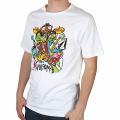 Mens volcom The Volcoms Tee White