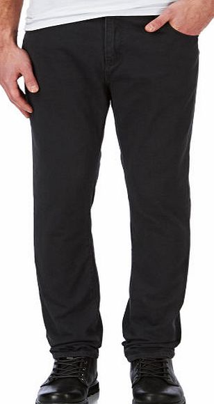 Volcom Mens Volcom Vorta Twill Jeans - Black