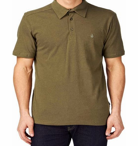 Volcom Mens Volcom Wowzer Polo Shirt - Bronze