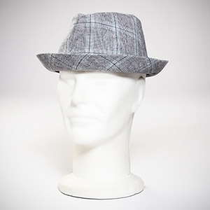 Volcom No Class Fedora - Grey Plaid