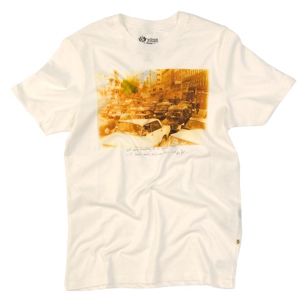 Volcom Organic T-Shirt - Mark Appleyard - White