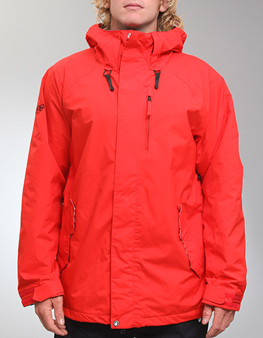 Volcom Singleton 10k Snow jacket - Red