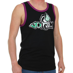 Volcom Slightly Removed Tank Vest - Black