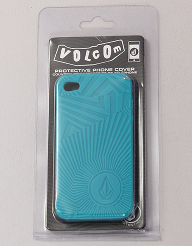 Volcom Spiral OP IPhone 4 case - Bright Turquoise