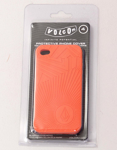 Spiral OP IPhone 4 case - Fire Red