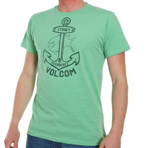 Volcom Steady Fast Tee shirt - Dust Green