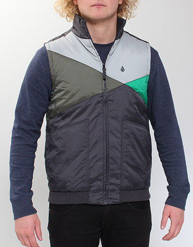 Volcom Stone Cloud Vest Gilet - Ebony