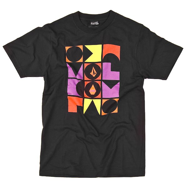 Volcom T-Shirt - Blocks - Black A3511054