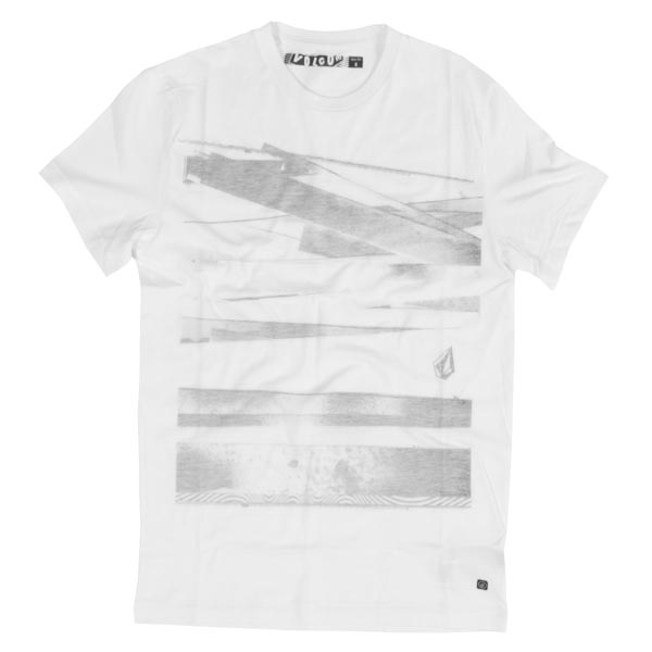 Volcom T-Shirt - Pasted - White A4311164