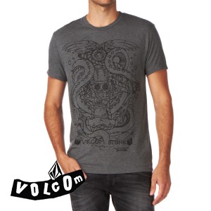 Volcom T-Shirts - Volcom Damien Horan Heather
